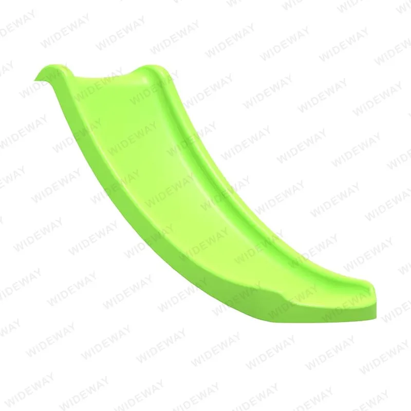 4FT Plastic Garden Wavy Slide