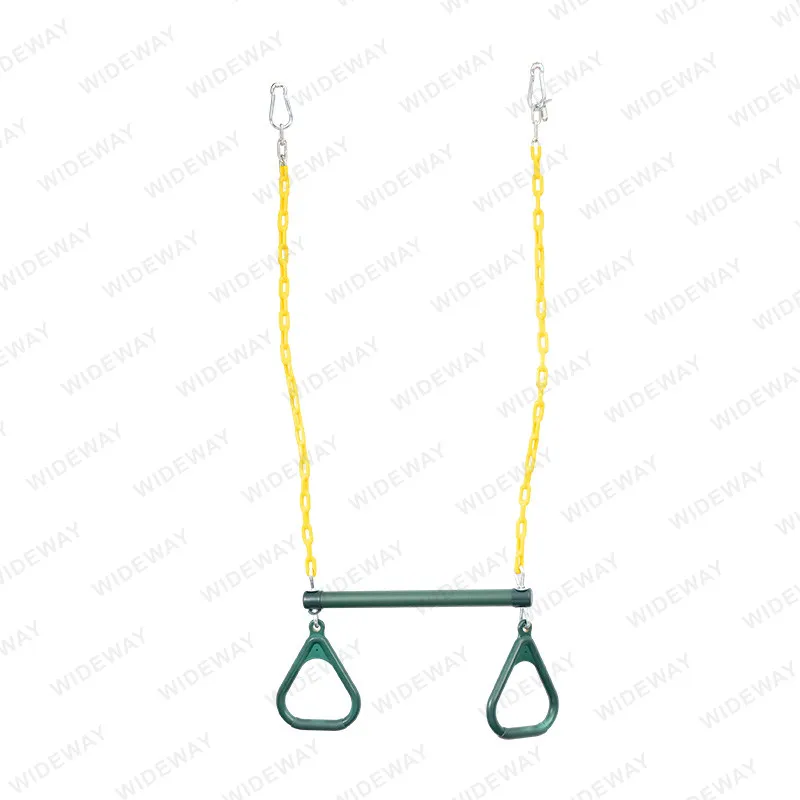 Trapeze Bar and Rings for Swing Set