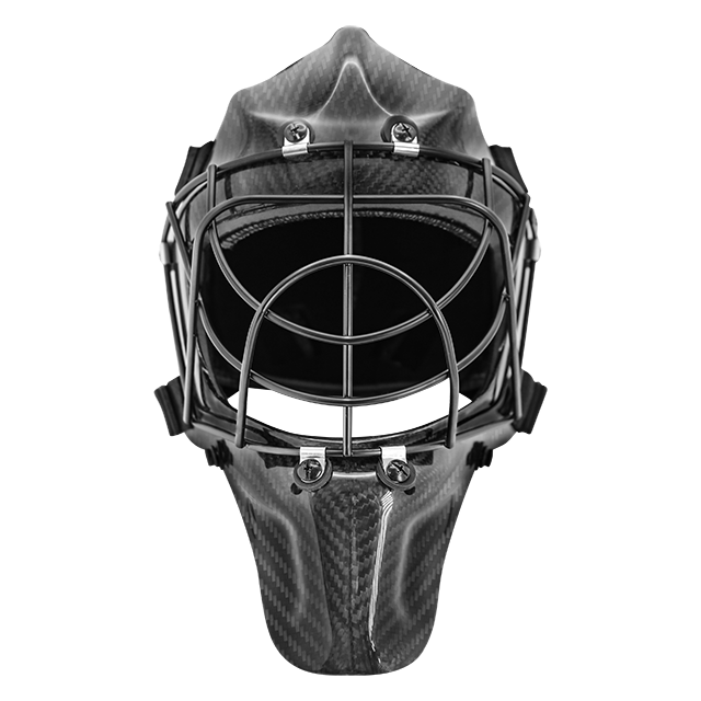 High quality 100% Carbon fiber of Floorball Helmet
