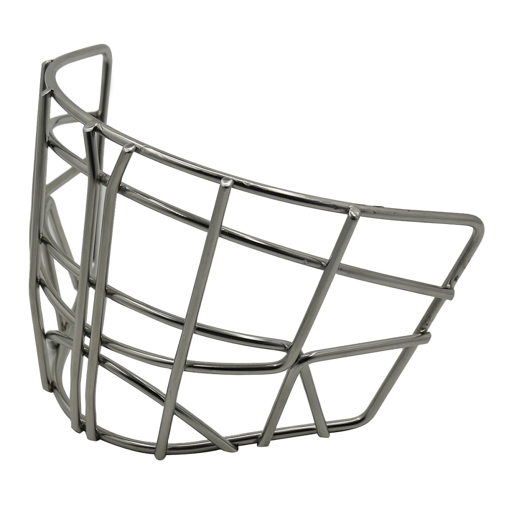 Jaula vertical para casco de portero de hockey con diámetro de alambre de 4,8 mm