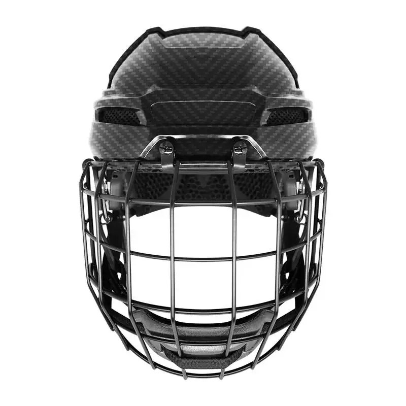 Carbon Fiber 3D Printed Liner Ice Hockey Helmet