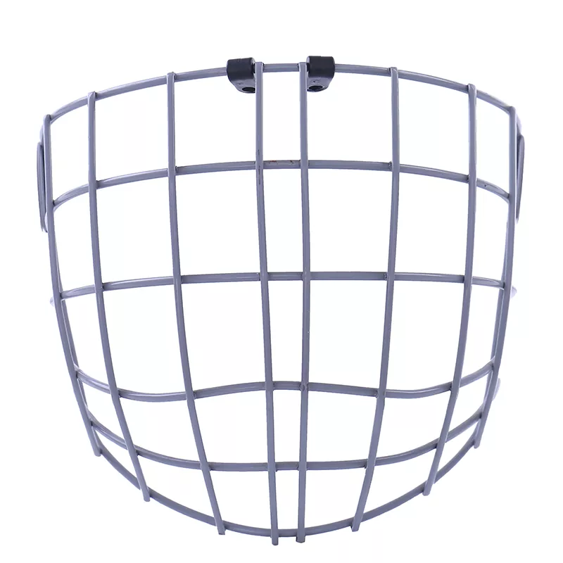 Flat Wire And Round Wire Hockey Player Helmet Cage