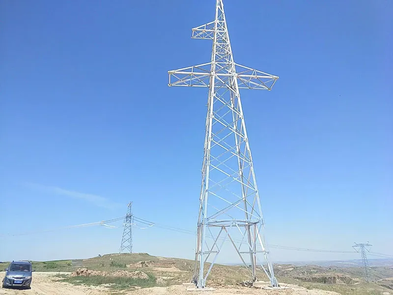 Fitur Utama Menara Pipa Baja Transmisi Tenaga Galvanis