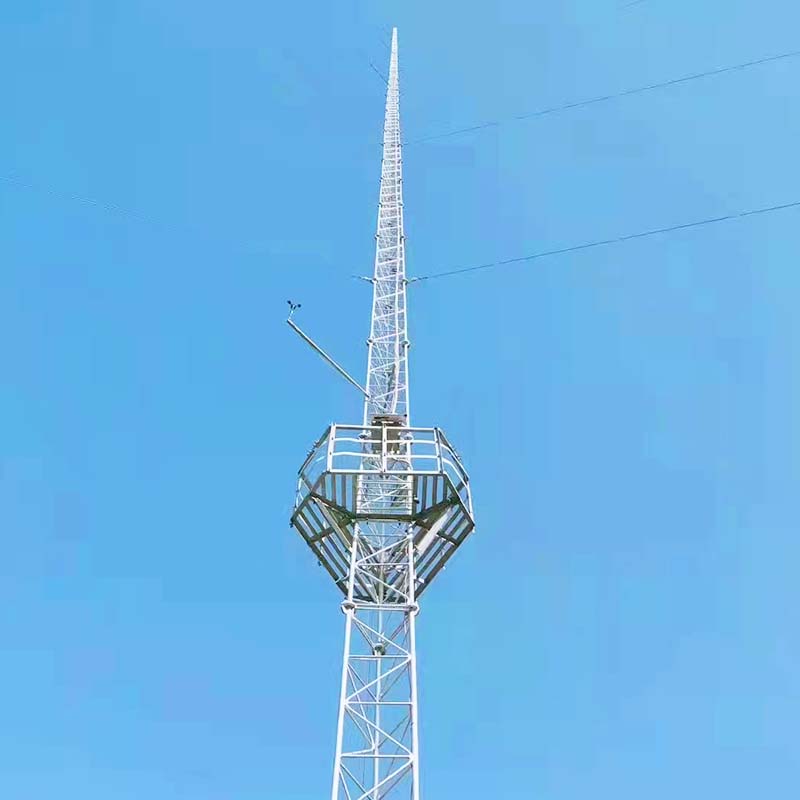 35 Meter Angle Steel Lightning Protection Tower