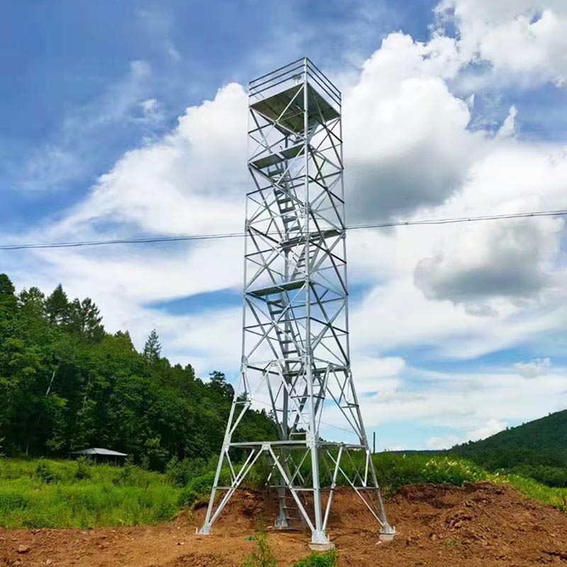 Fire Monitoring Scenic Area Sightseeing Watchtower Monitoring Tower - 0