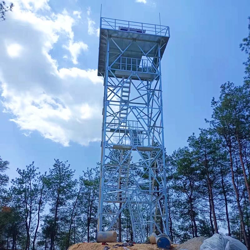 Fire Monitoring Scenic Area Sightseeing Watchtower Monitoring Tower - 2