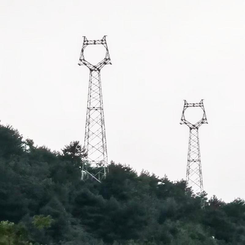 China High Voltage Power Tower Transmission Line Tower Suppliers 