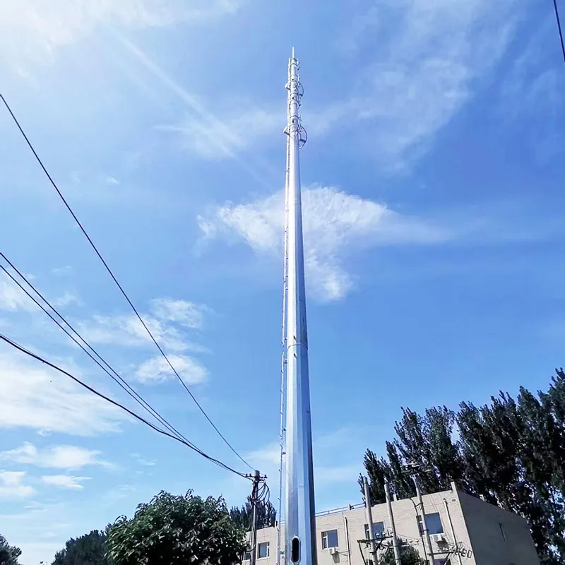 Tours de communication mobile dans les zones montagneuses