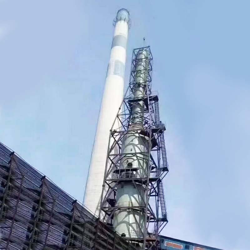 Ocelová konstrukce komínová věž