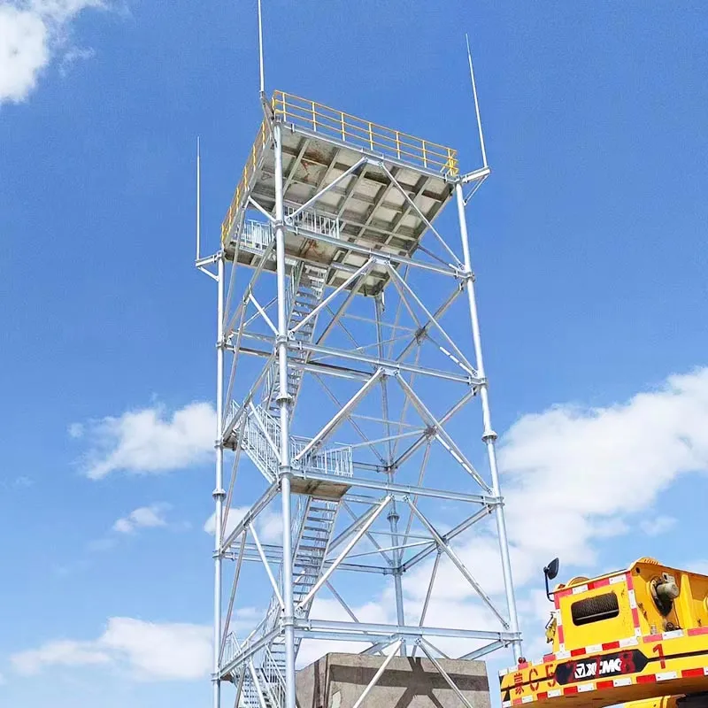 Tour radar à structure métallique