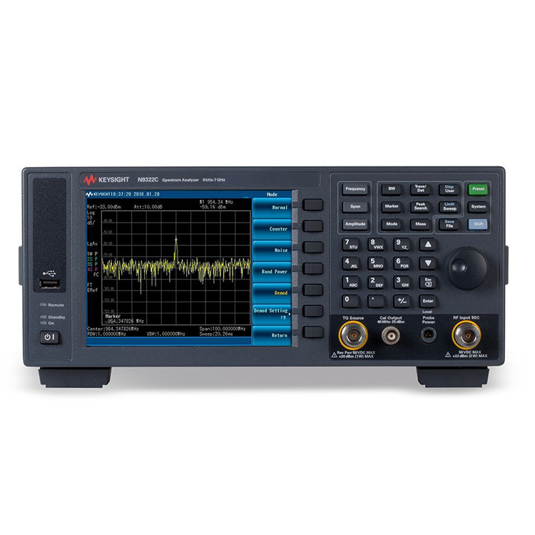 Analyseurs de spectre RF de base N9322C