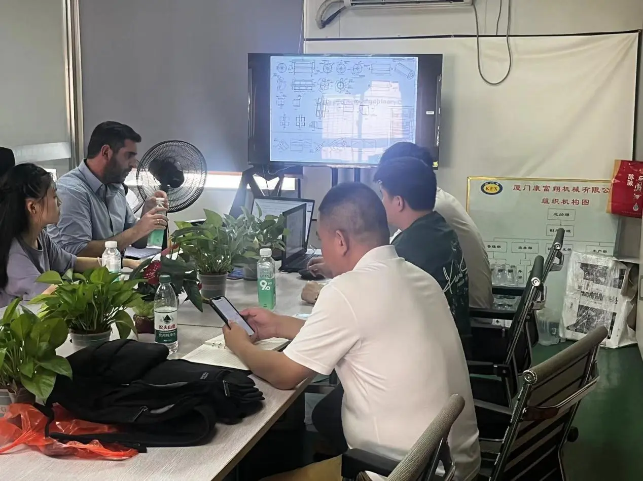Israeli customers China factory inspection trip: 400 shafts project negotiation and technical exchange