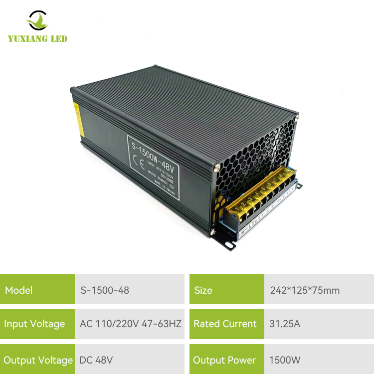 48v 1500W High Power Switching Power Supply