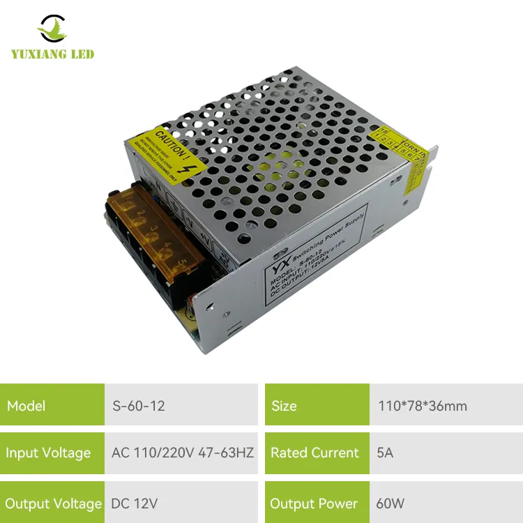 Ip20 12v 5a Schaltnetzteil