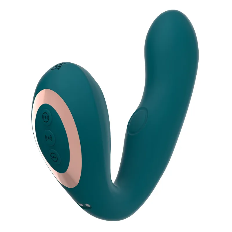 Vibrador de impacto no clitóris e no ponto G