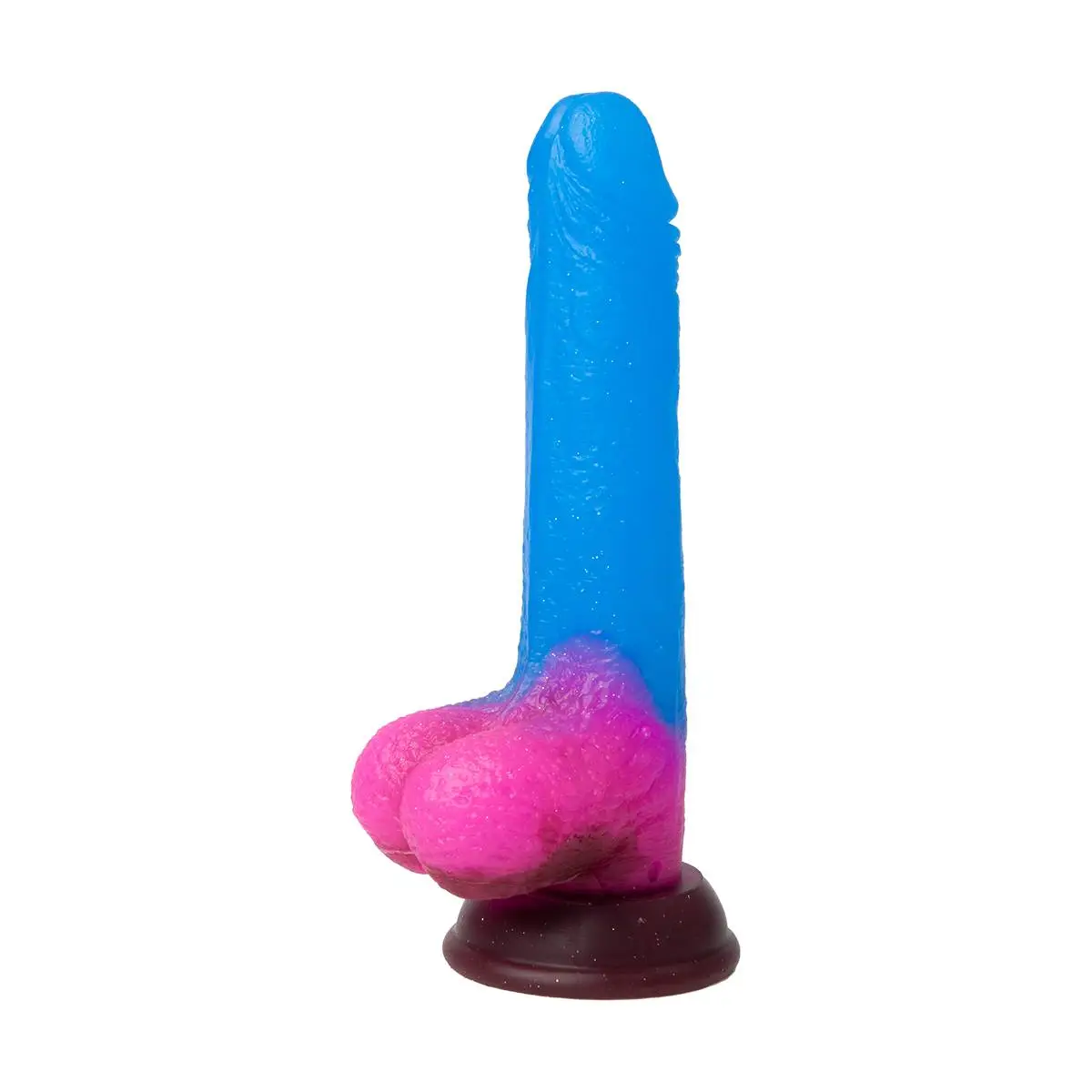 gode en silicone coloré