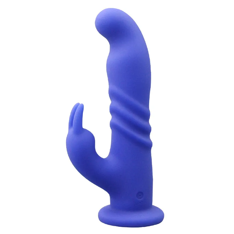 Pyörivä Rabbit Suction Cup -vibraattori