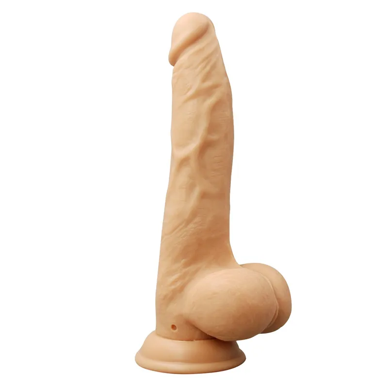 Vibrador realista de silicone