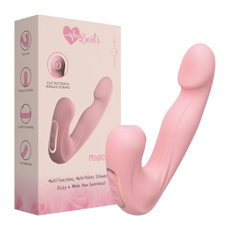 Vibrador de sucção e batida