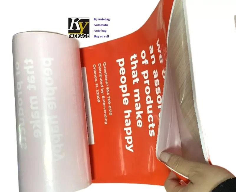 Bolsa de embalaje automática Bolsas de rollo de plástico perforadas - 0