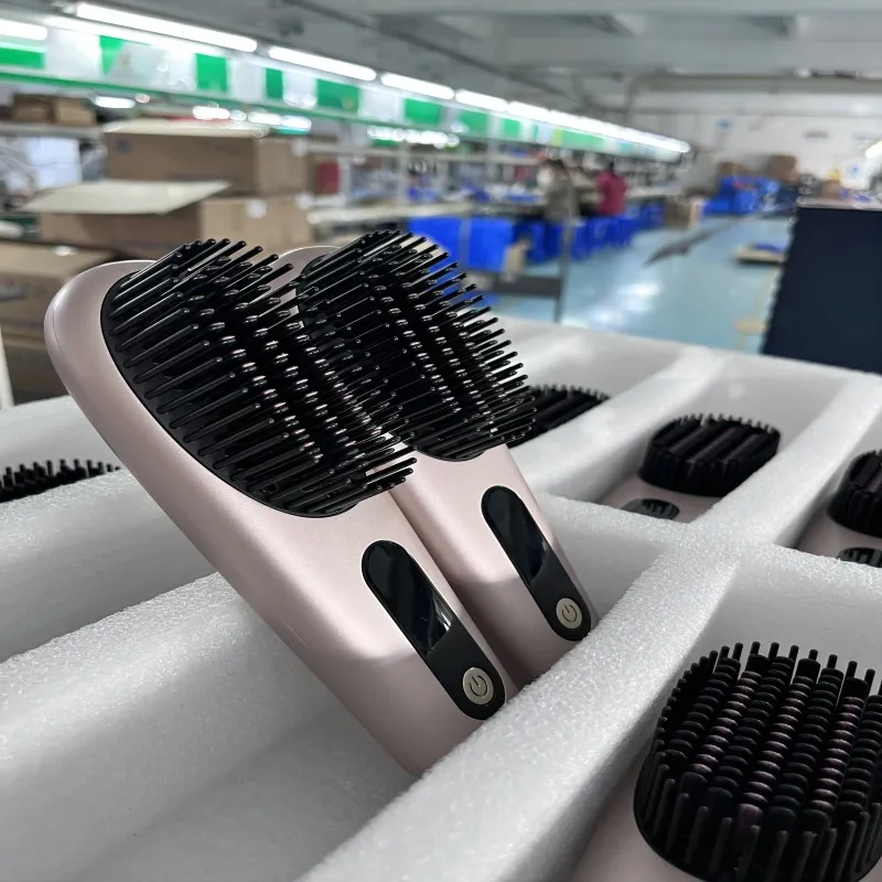 Nueva plancha de pelo inalámbrica de iones negativos