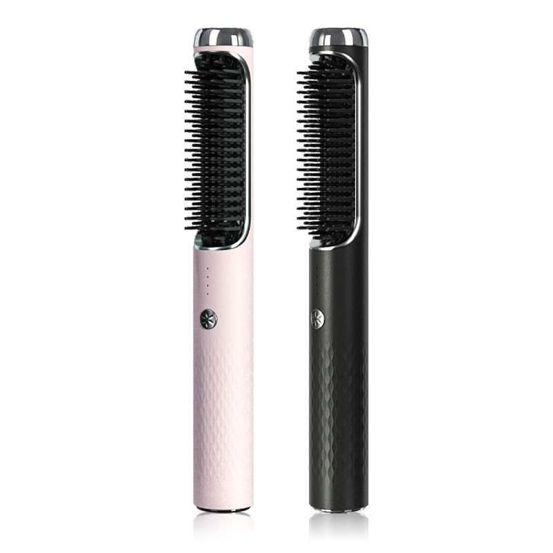 Portable Hair Straightener Brush