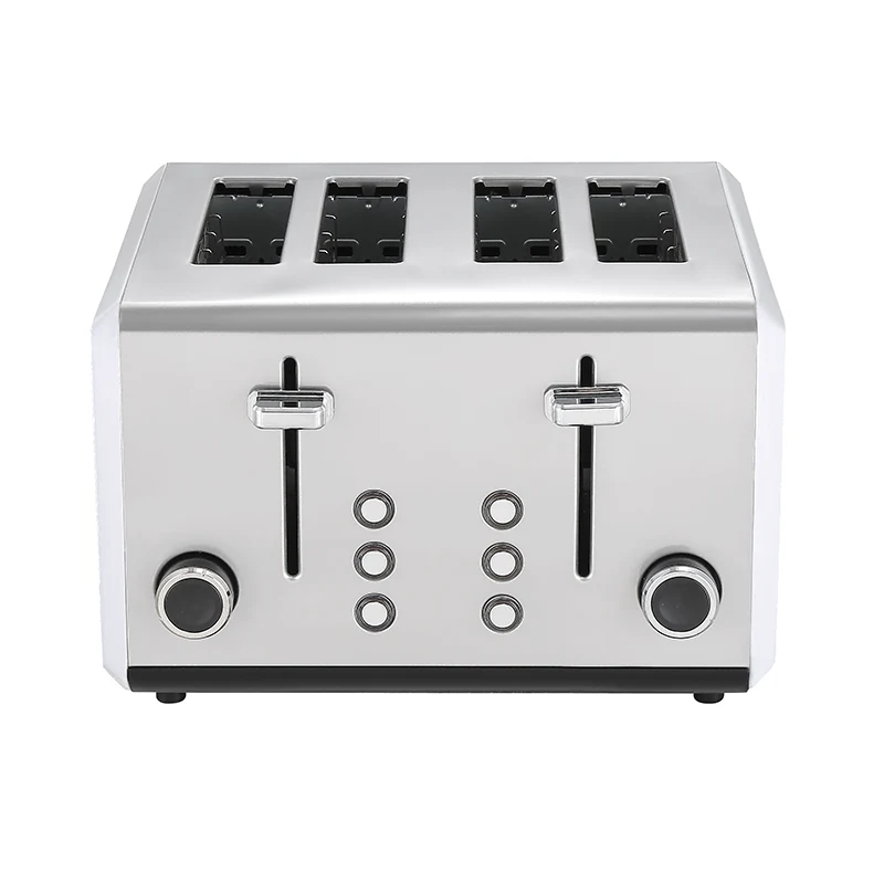 4-Slice Pop-Up Stainless Steel Toaster