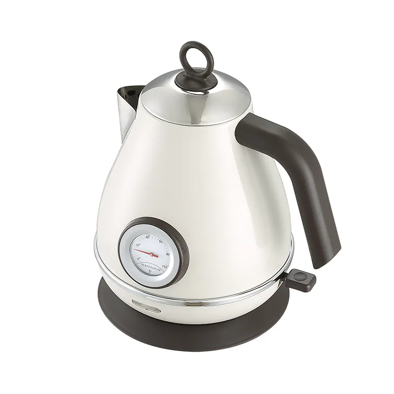 Stainless Steel Electric Kettle With Temperature Meter