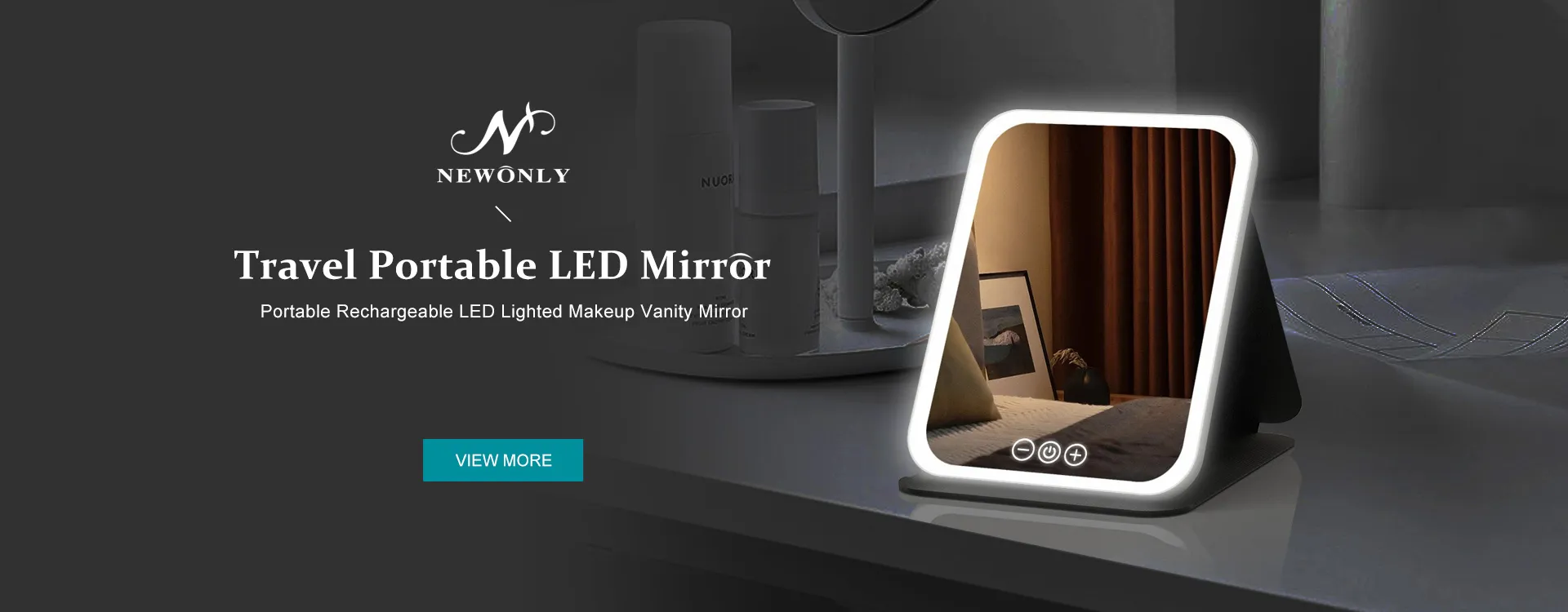 China Travel Portable LED Mirror