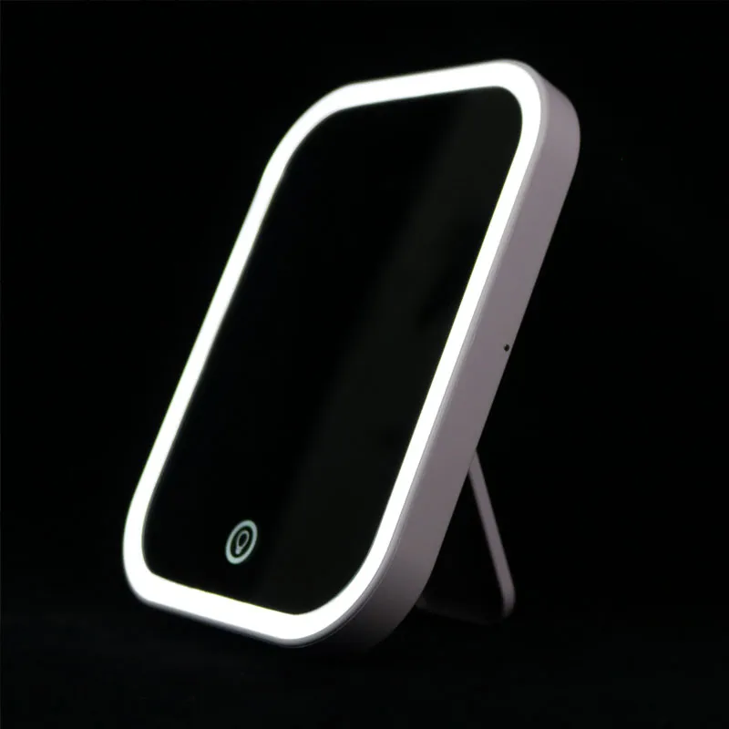 Folding Travel Rechargeable LED Vanity Makeup Mirror