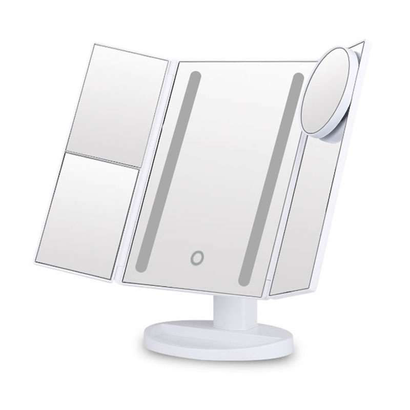 Trifold Led Mirror Vanity Light Mirror Makeup Mirror with Led