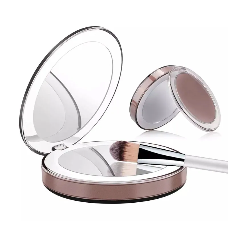 Miroir de maquillage LED avec détection du corps