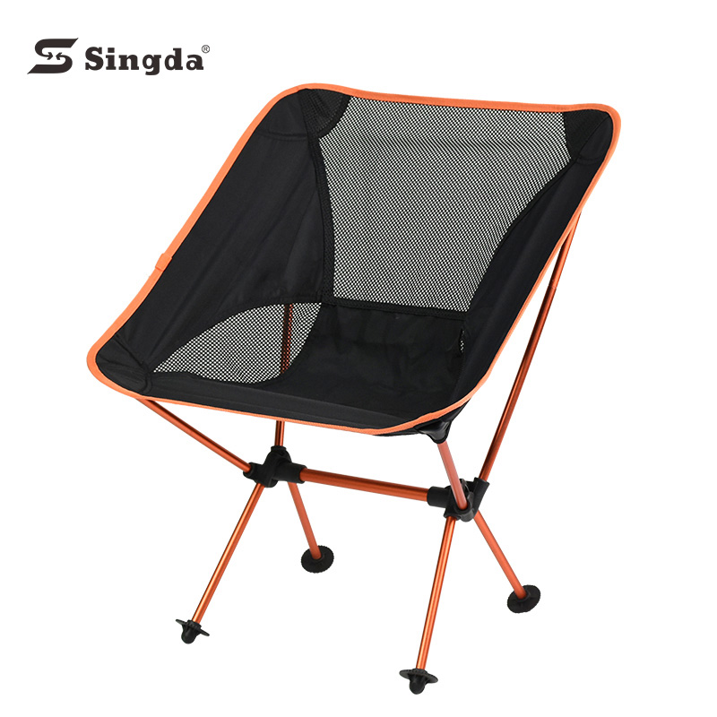 Cadeira de acampamento ultraleve e confortável para piquenique