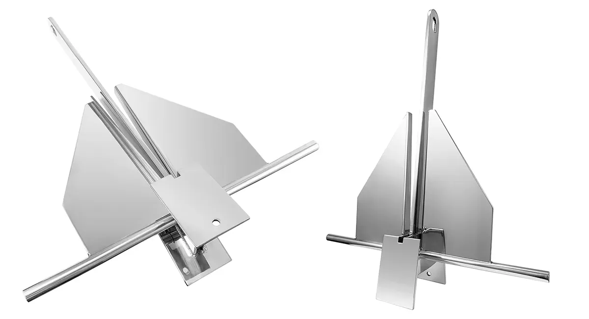 Fluke Danforth Boat Anchor Sizing Chart