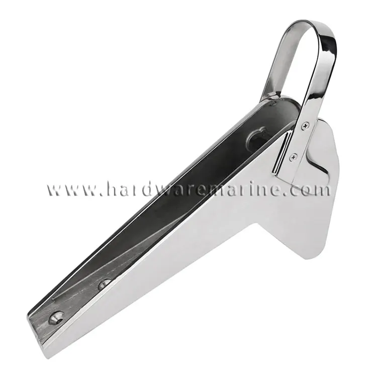 316 Stainless Steel Bow Anchor Roller With Metal Roller