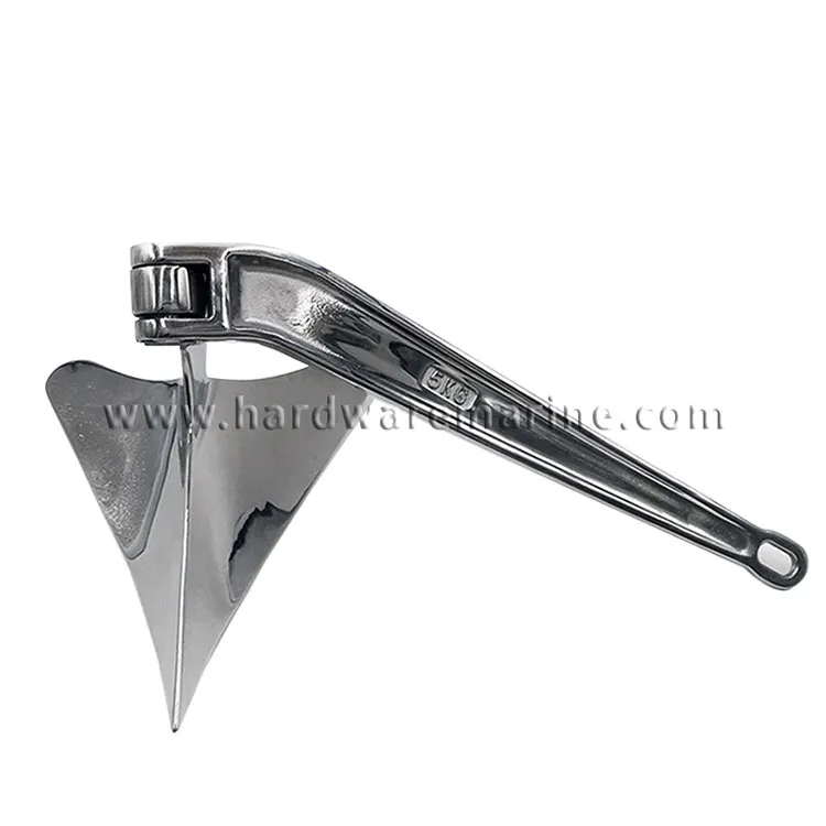 316 Stainless Steel Hinged Plough Anchor
