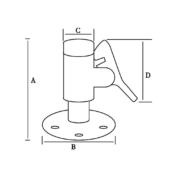 316 Stainless Steel Marine Door Stopper