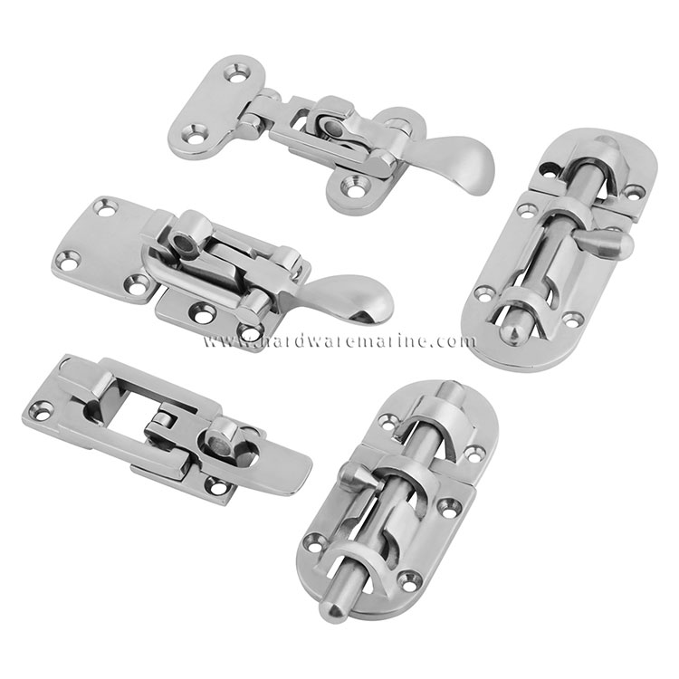Stainless Steel 316 Marine Lockable Clamp Latch
