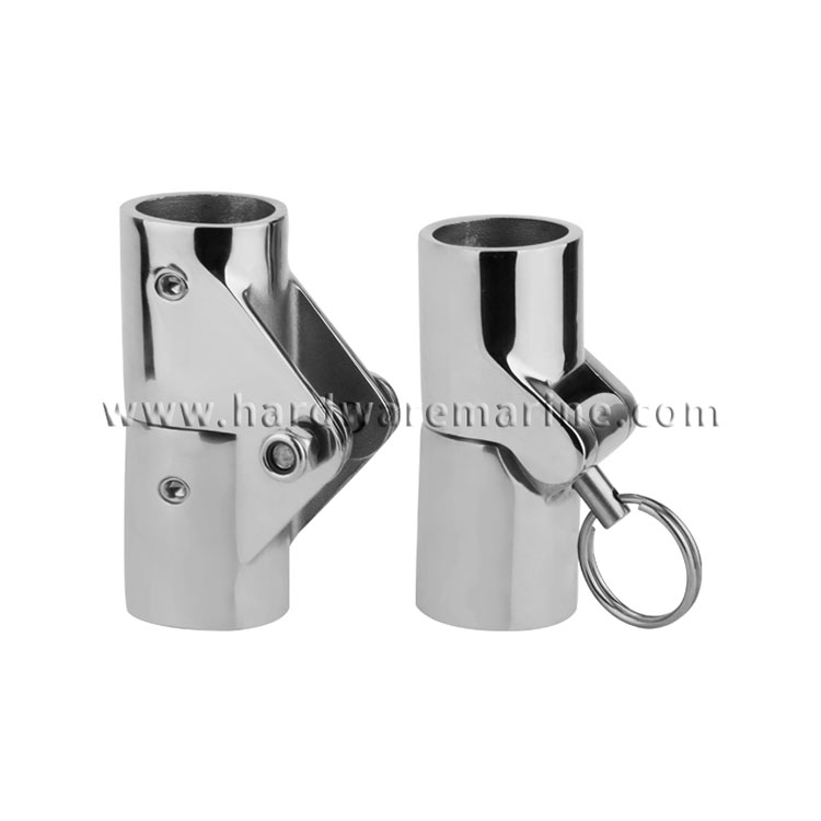 Stainless Steel 316 Marine Swivel Oint For Bimini Pipes