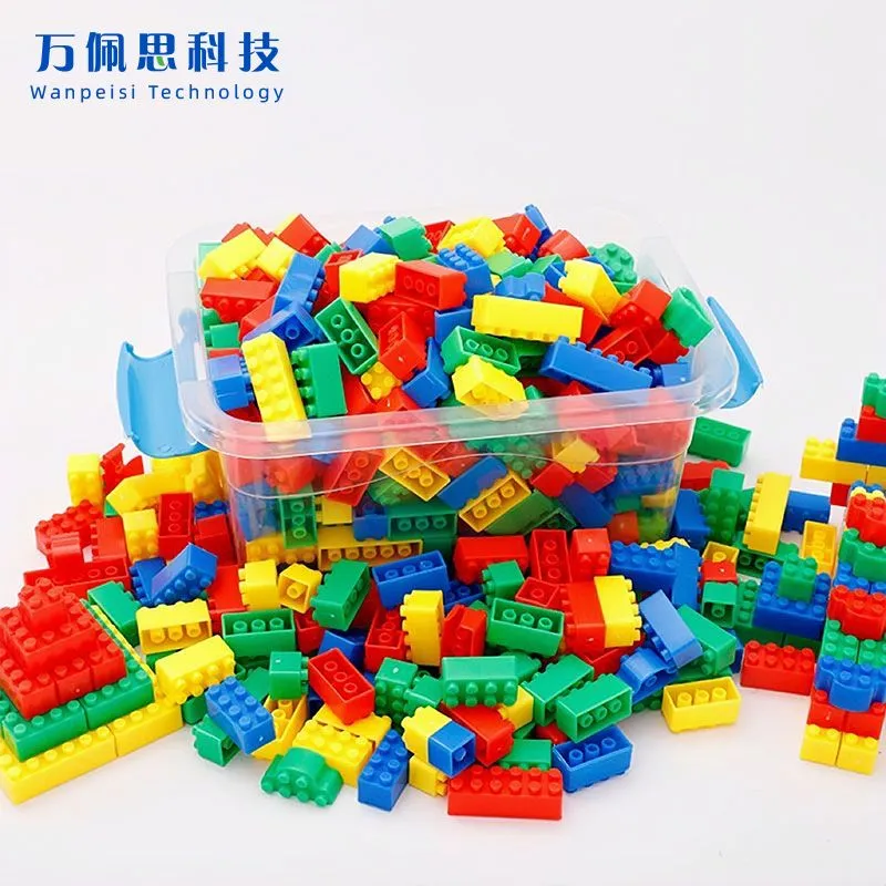 DIY プラスチック粒子ビルディングブロック