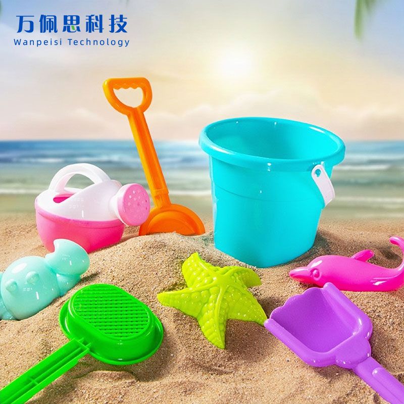 Plastic Beach Shovel And Bucket