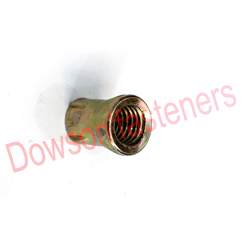 Carbon Steel Non-standard Nut Type 1 Zinc Plated Yellow