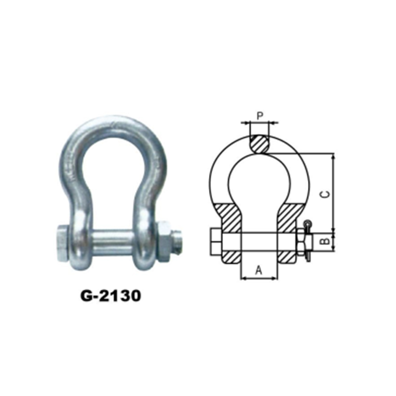Us.Drop Forged Anchor Chain Shackle G-2130 2150