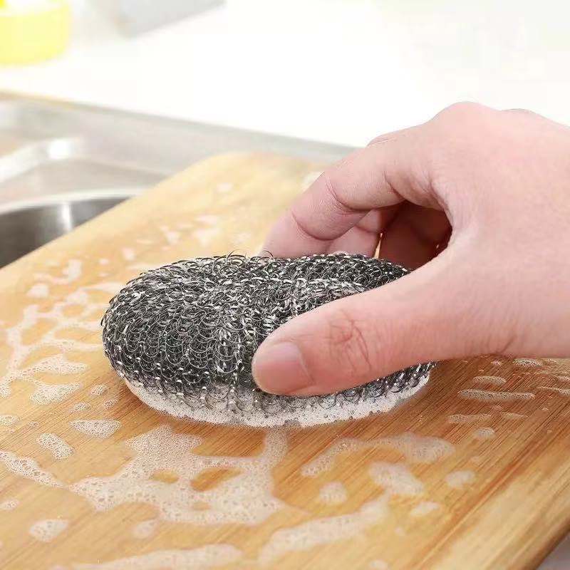 Kitchen Galvanized Mesh Scrubber Pad