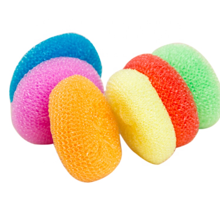 Plastic Mesh Scourer Cleaning Pad