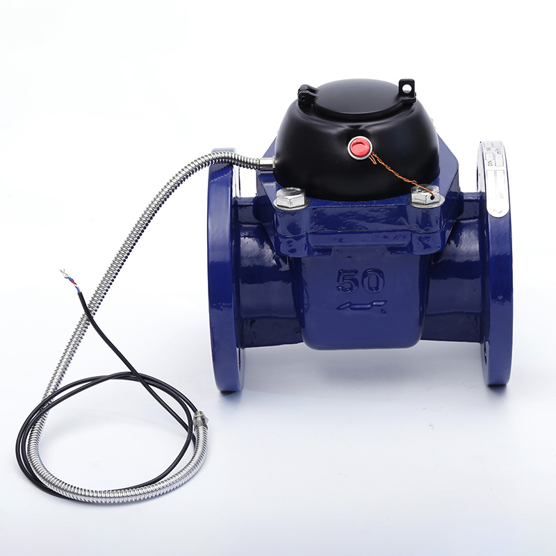 Medidor de água industrial removível com sensor