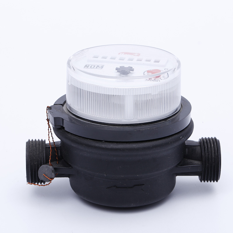 What is the working principle of single jet water meter?