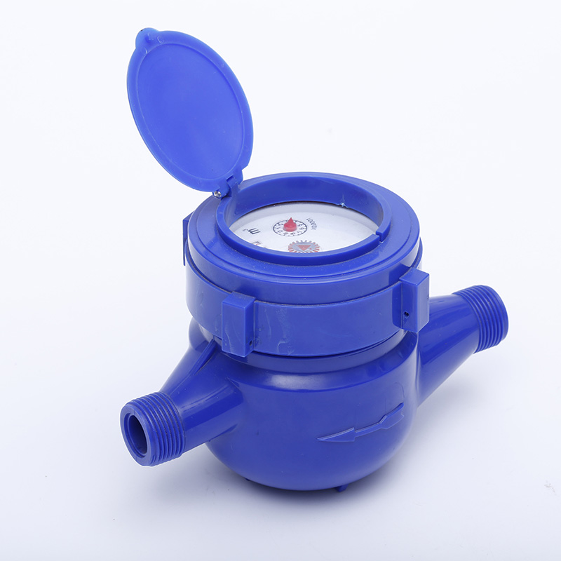 Medidor de agua de chorro múltiple de plástico ABS