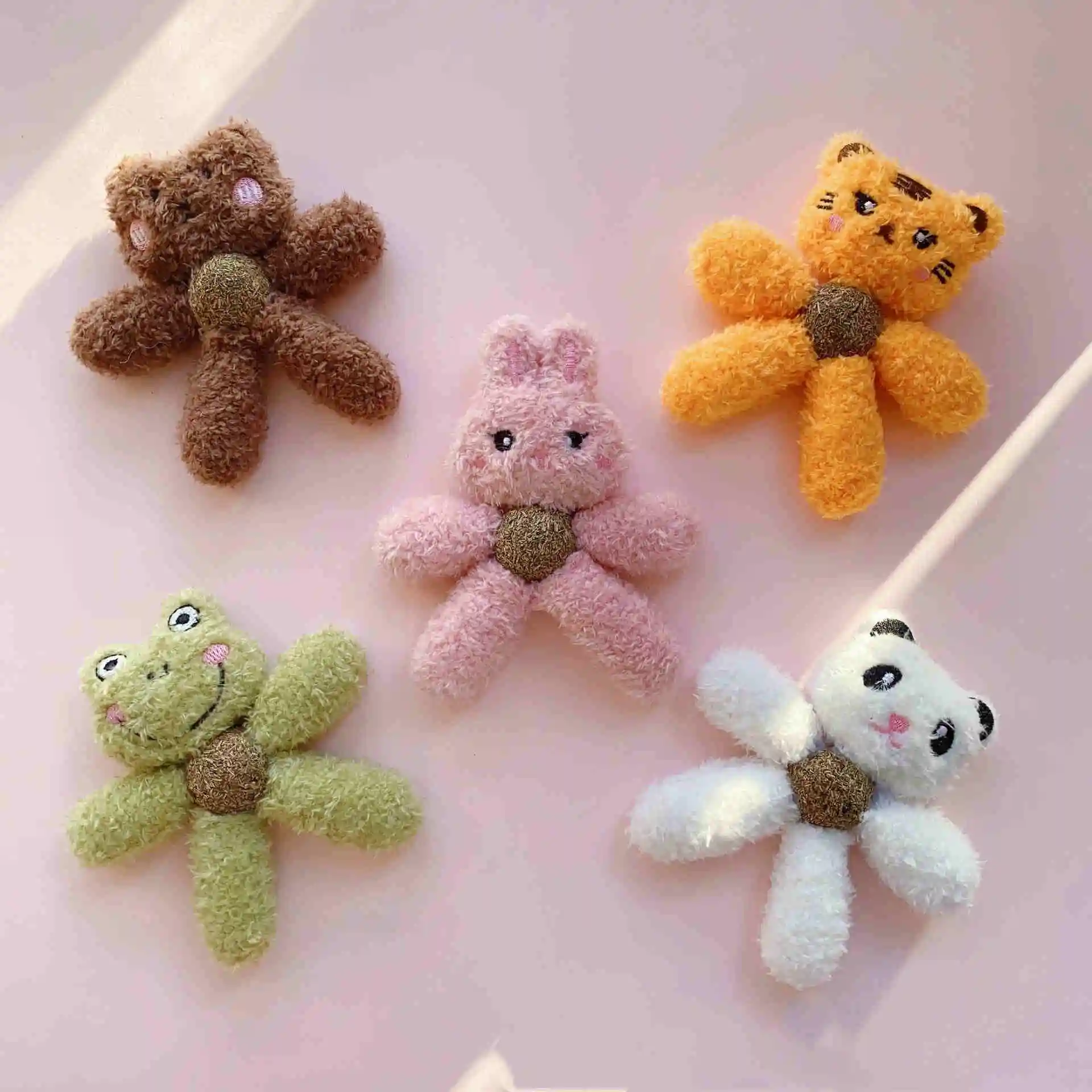 Animal-shaped catnip ball gnawing toy teething doll