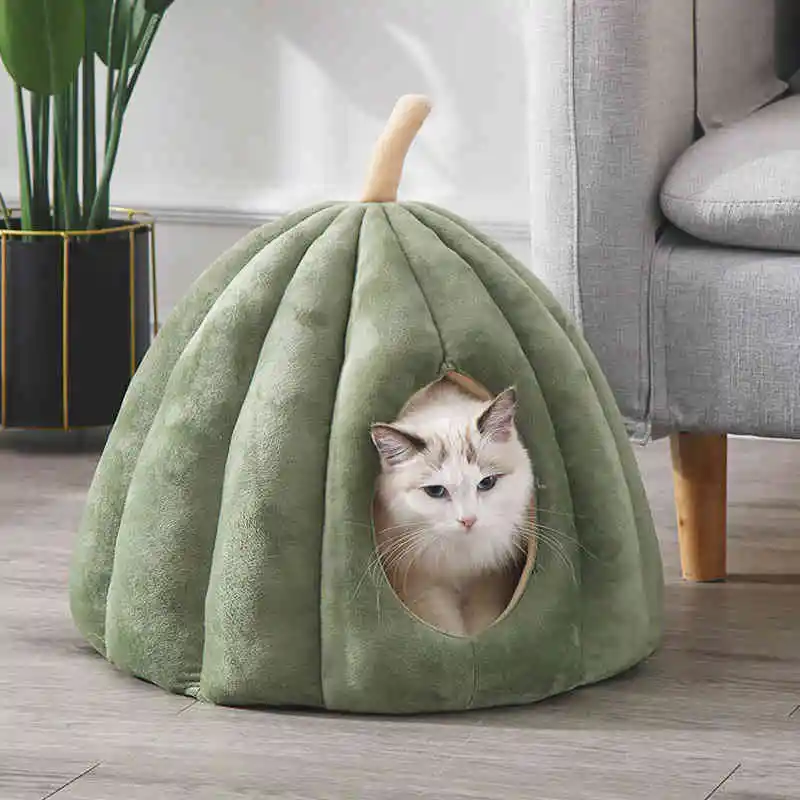 Can disassemble and wash yurt pumpkin cat litter cat products